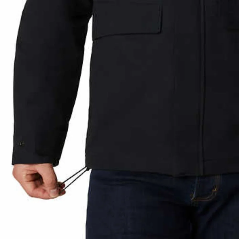 Columbia Men’s Hooded Fleece Lined Canvas Jacket Omni-Tech Insulated NWT Size M - Picture 6 of 6